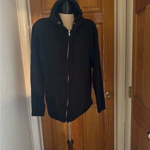 Independent trading company Black Zip-Up Hoodie